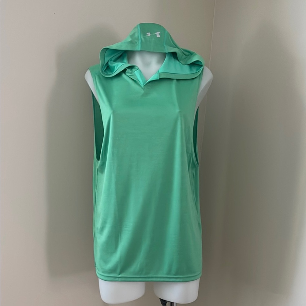 (NWOT) Under Armour Men’s Hooded Muscle Tank, Small